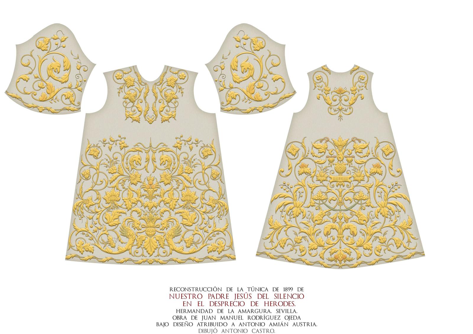 Documento de donación para la «Túnica de los Dragones»