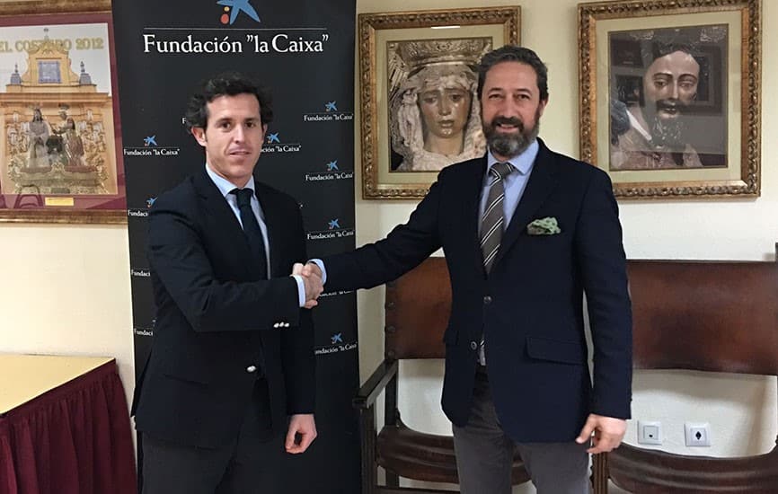 Donativo de La Caixa al fondo Santa Ángela