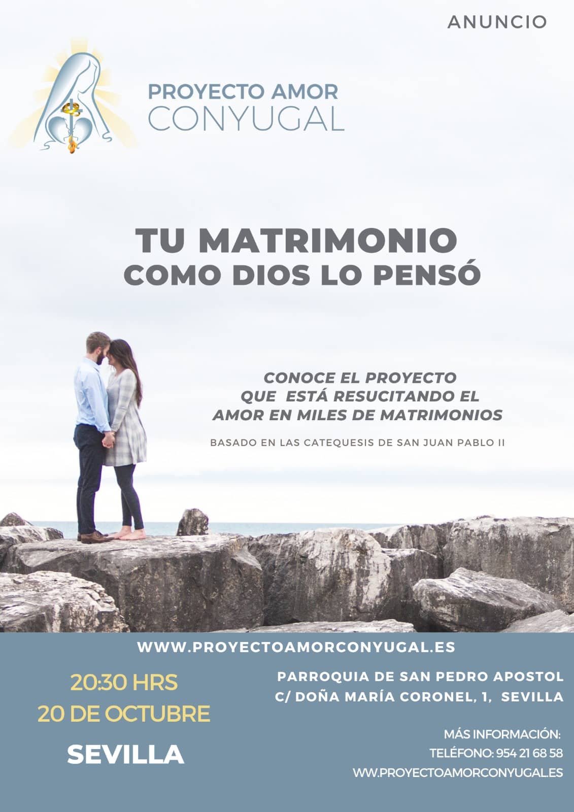 Proyecto «Amor Conyugal»: catequesis para familias en la Parroquia
